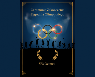 Uroczyste zakończenie Tygodnia Olimpijskiego w Trójce!